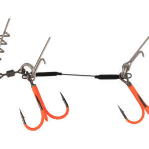 Sklep z Mikado Śląsk - DOZBROJKA - TYTANOWA JAWS DOUBLE EVO TITANIUM UV - 25kg - kotwice 1/0