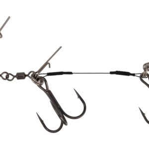 Sklep z Mikado Śląsk - DOZBROJKA - TYTANOWA JAWS DOUBLE EVO TITANIUM XL - 30kg - kotwice 2/0