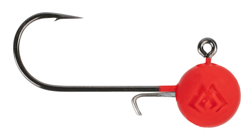 Sklep z Mikado Śląsk - GŁÓWKA JIGOWA - JAWS CLASSIC ECO - UV POMARAŃCZOWA 15g-4/0 - op.3szt.