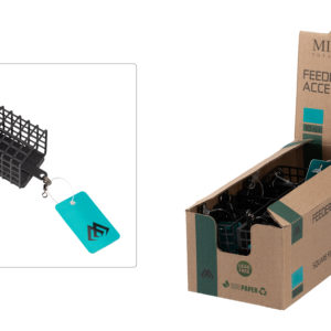 Sklep z Mikado Śląsk - KOSZYCZEK ZANĘTOWY - KWADRATOWY Z DENKIEM - 150g - (30x30x55mm) - op.1szt.