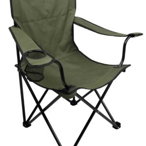 Sklep z Mikado Śląsk - KRZESŁO - SKŁADANE Z PODŁOKIETNIKAMI - ZIELONY - op.1szt.