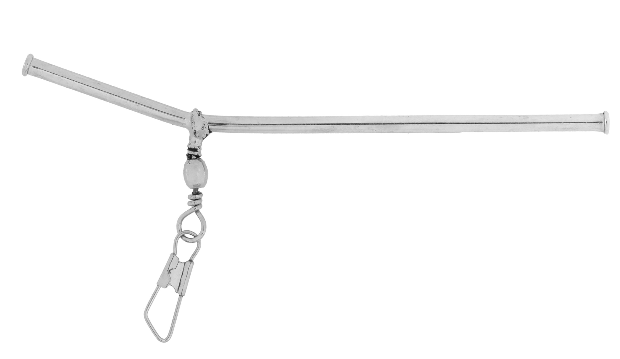 Sklep z Mikado Śląsk - RURKA - ANTYSPLĄTANIOWA Z AGRAFKĄ - METALOWA - 10cm - op.3szt.