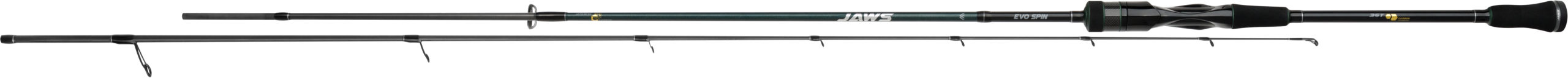 Sklep z Mikado Śląsk - WĘDKA - JAWS EVO SPIN 240 c.w. 4-25g (2 sec.) - op.1szt.