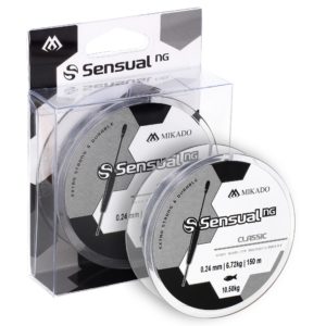 Sklep z Mikado Śląsk - ŻYŁKA - SENSUAL N.G. CLASSIC - 0.22mm/9kg/5000m - TRANSPARENTNA - op.1szp.