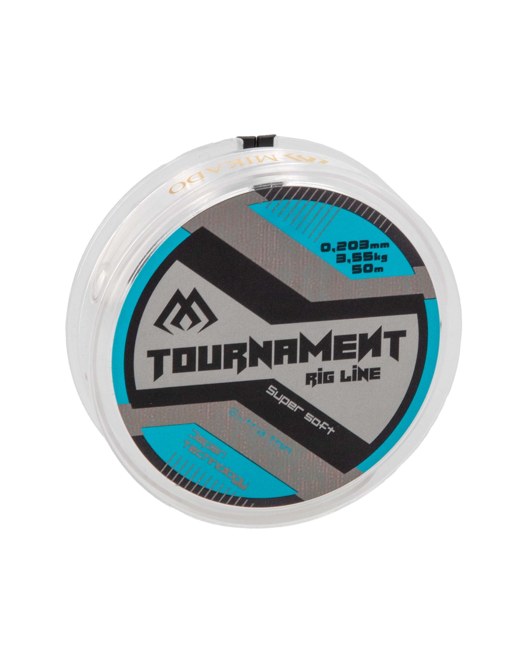 Mikado wędkarstwo - ŻYŁKA - TOURNAMENT RIG LINE - 0.235mm/4.35kg/50m - op.1szp.