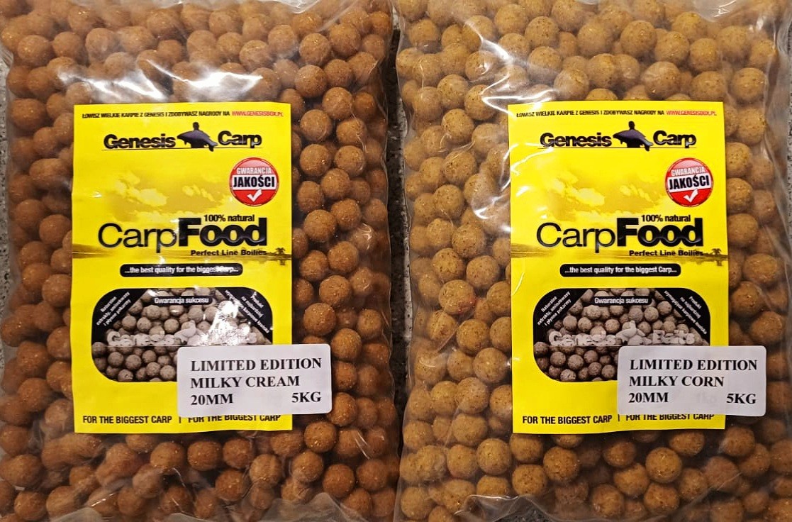 Genesis Carp GENESIS CARP MILKY CREAM 30kg + MILKY CORN 30kg