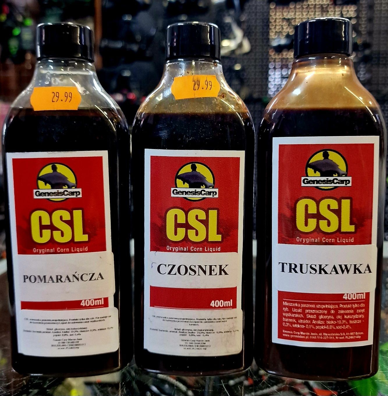 Genesis Carp Genesis Carp CSL 2+1 gratis - Pomarańcza + Czosnek + Truskawka