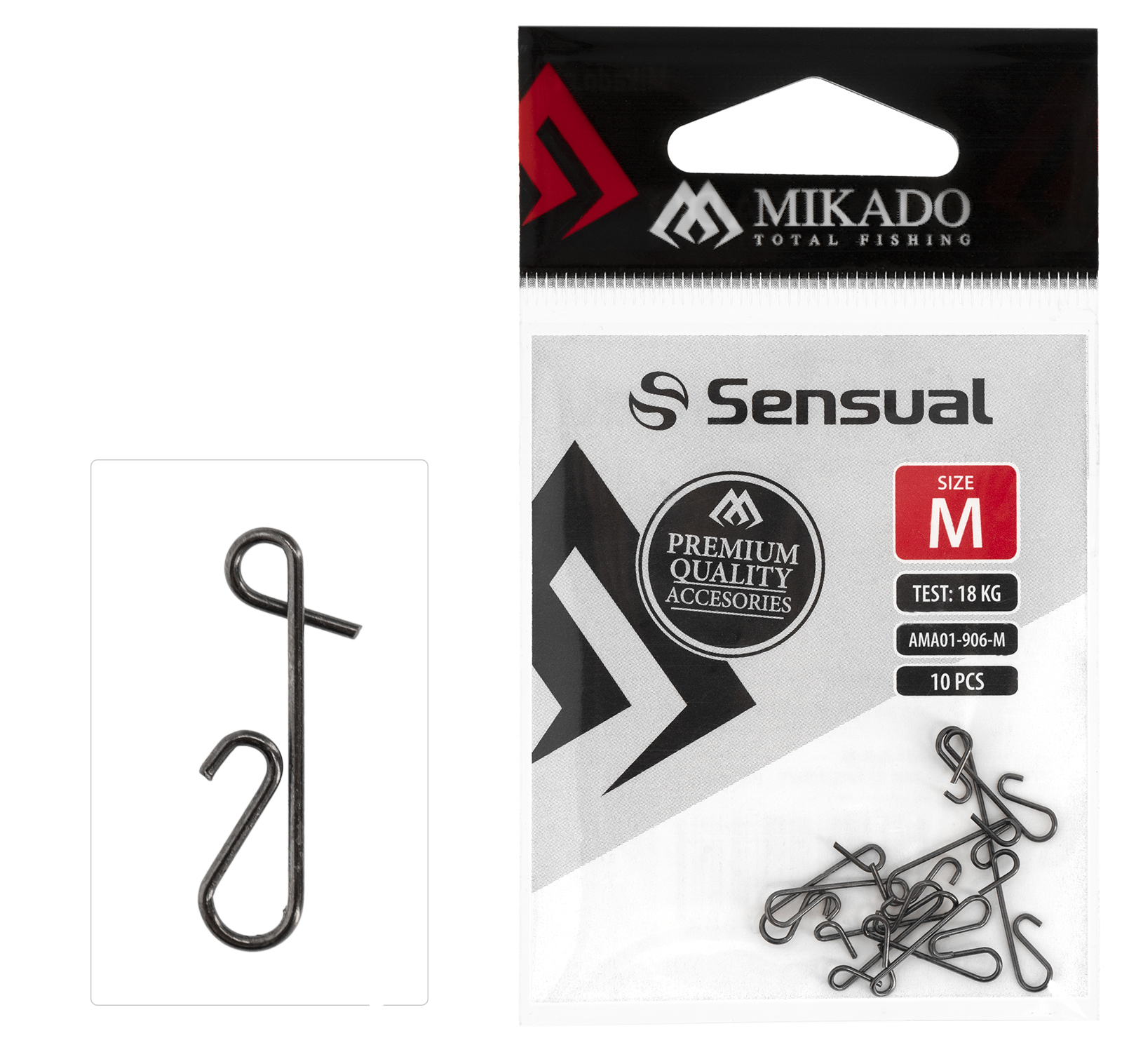 Sklep z Mikado Śląsk - AGRAFKA - ŁĄCZNIK BEZWĘZŁOWY - rozm. XS BN - op.10szt.