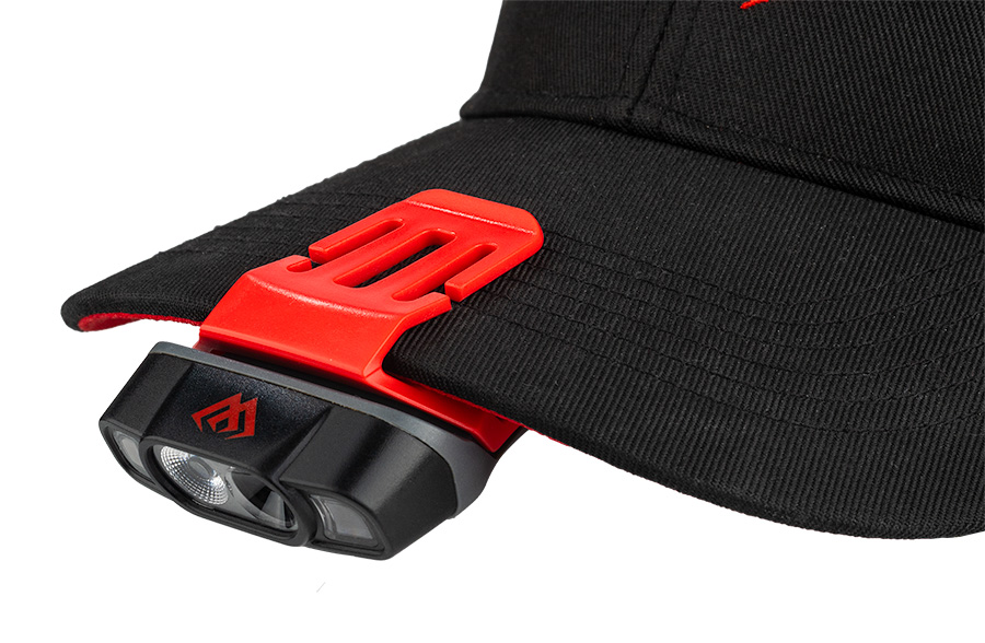 LATARKA - Z KLIPSEM UNIWERSALNYM - 260 LUM + CZUJNIK RUCHU - op.1szt.