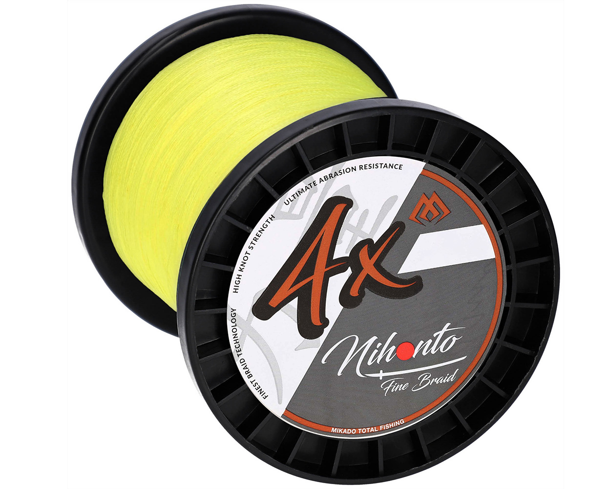 Mikado wędkarstwo - PLECIONKA - NIHONTO FINE BRAID - 0.20mm/16.6kg/2100m - FLUO ŻÓŁTA - op.1szp.