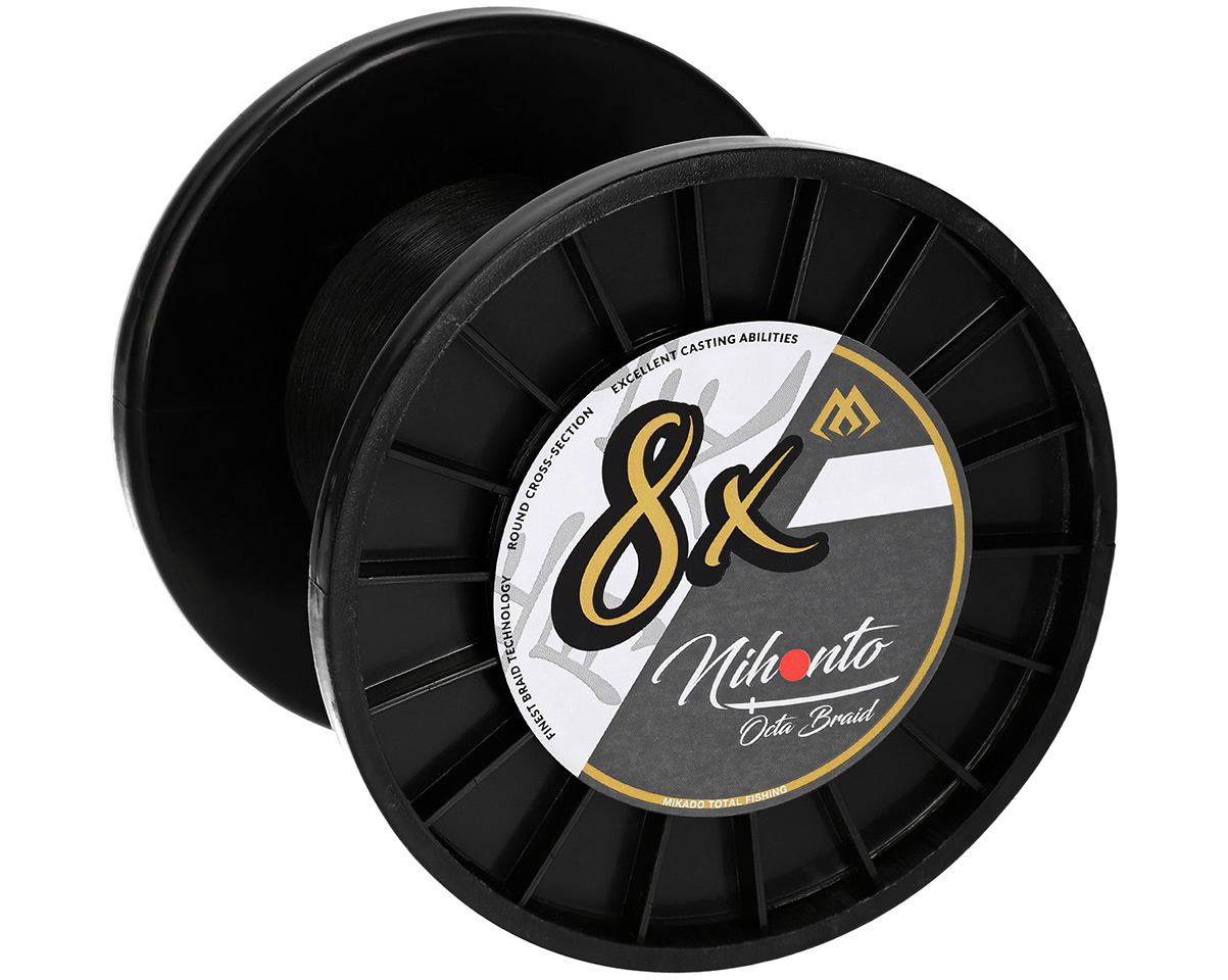 Mikado wędkarstwo - PLECIONKA - NIHONTO OCTA BRAID - 0.18mm/16.4kg/2100m - CZARNA - op.1szp.