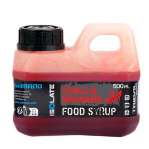 Sklep Shimano Isolate 500ml Chilli&Sausage Food Syrup Shimano Tribal