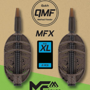 Sklep z Mikado Śląsk - KOSZYCZEK - METHOD FEEDER MFX - Q.M.F. rozm. XL - 40g - op.2szt.