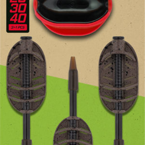 Sklep z Mikado Śląsk - KOSZYCZEK - METHOD FEEDER MFX - Q.M.F. rozm.S - KOMPLET - 20+30+40g + FOREMKA - op.1kpl.